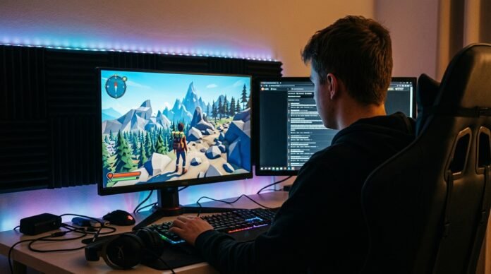Imagen ilustrativa generada con IA: El juego de escalada cooperativa PEAK supera los diez millones de copias vendidas en Steam